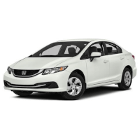 Barre de toit Honda Civic Sedan de 02/2012 à 02/2017