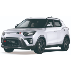 Barres de toit aluminium, barre de toit Acier, fixation de toit, barre de toit universel KGM Tivoli