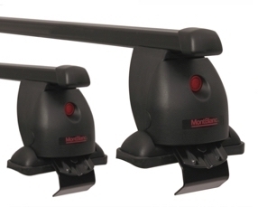 Ford FOCUS  2 Steel roof bars with clamp around the bodywork