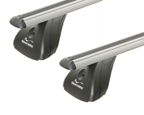 Fiat IDEA  2 Aluminium roof bars for fixpoint roof fitting system