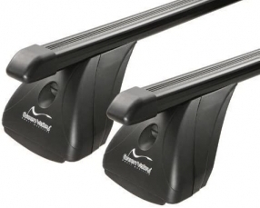 Mazda 5 2 steel roof bars for fixpoint roof fitting system