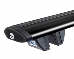 Fiat SEDICI Black Aluminium Aero roof bars