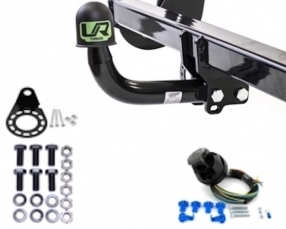 Volkswagen PASSAT Fixed swan neck Towbar incl. 7 pin universal wiring kit