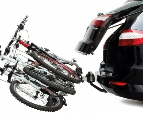 porte 3 vélos inclinable, attelage de velo