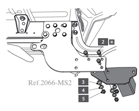 Pièce de rechange MS2 - Attelage 2066 Iveco Daily