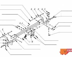 CAMPING CAR Campereve Neovan Flange Towbar online