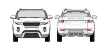 barre de toit pour Land Rover Evoque